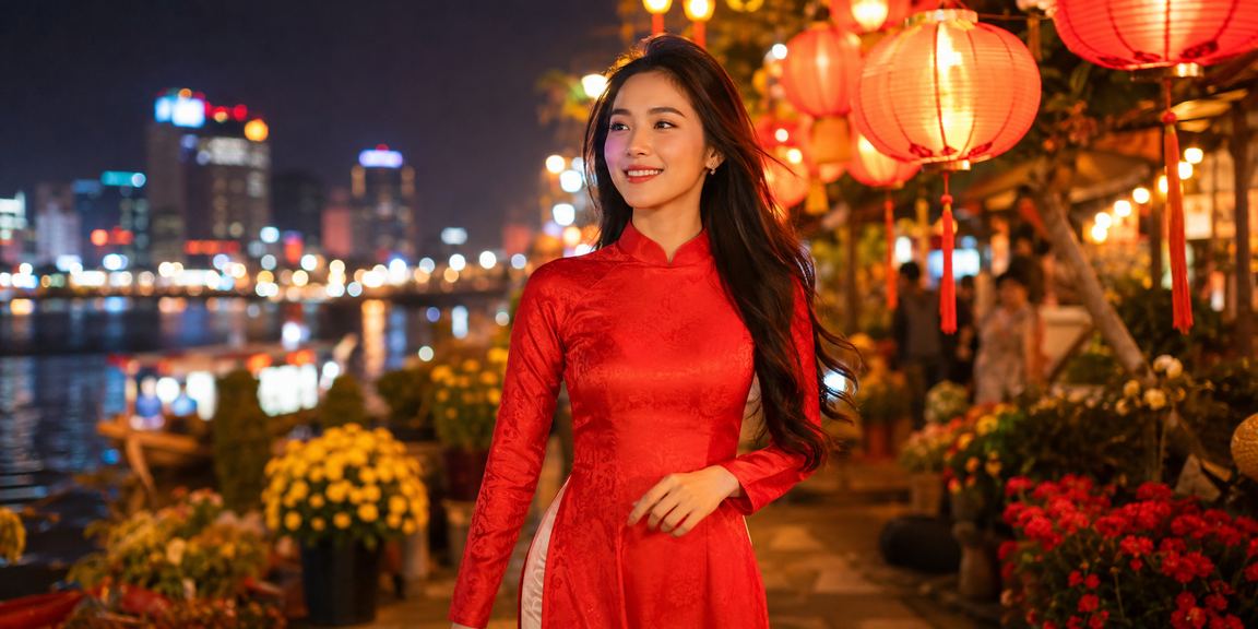 Không khí casino sang trọng tại Sài Gòn với trang phục áo dài truyền thống